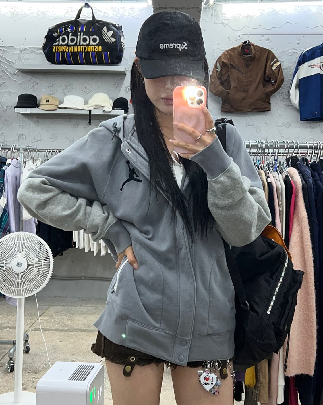조던 코튼 후드 바시티 상품이미지5