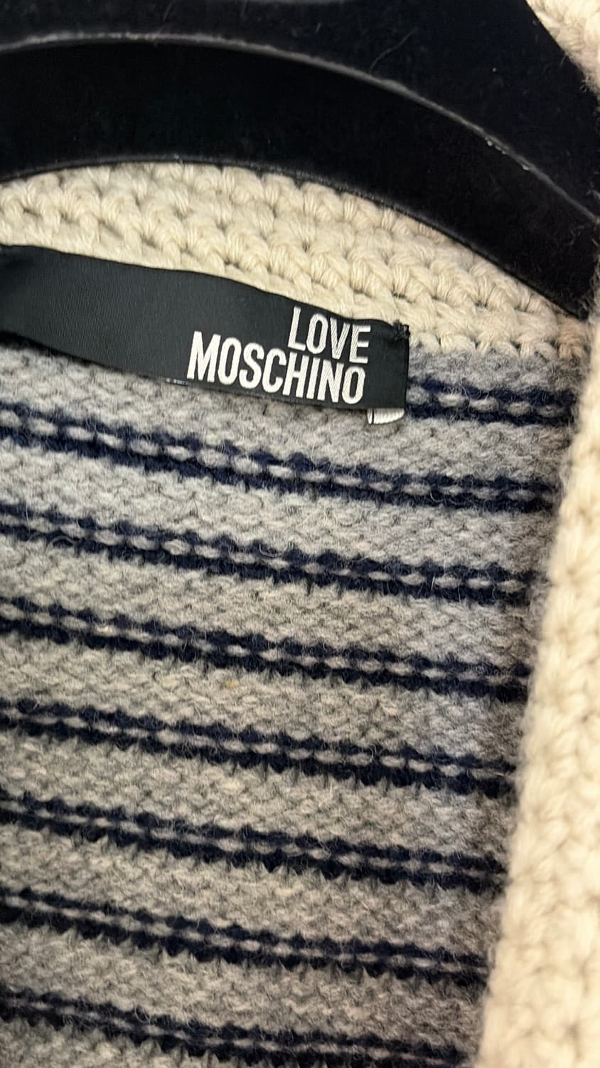  모스키노 울 롱가디건 44,55 정품  상품이미지4