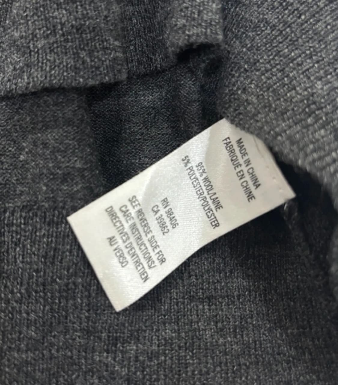 한섬 띠어리 Theory 여성 다크 그레이 니트 ~55반 상품이미지7