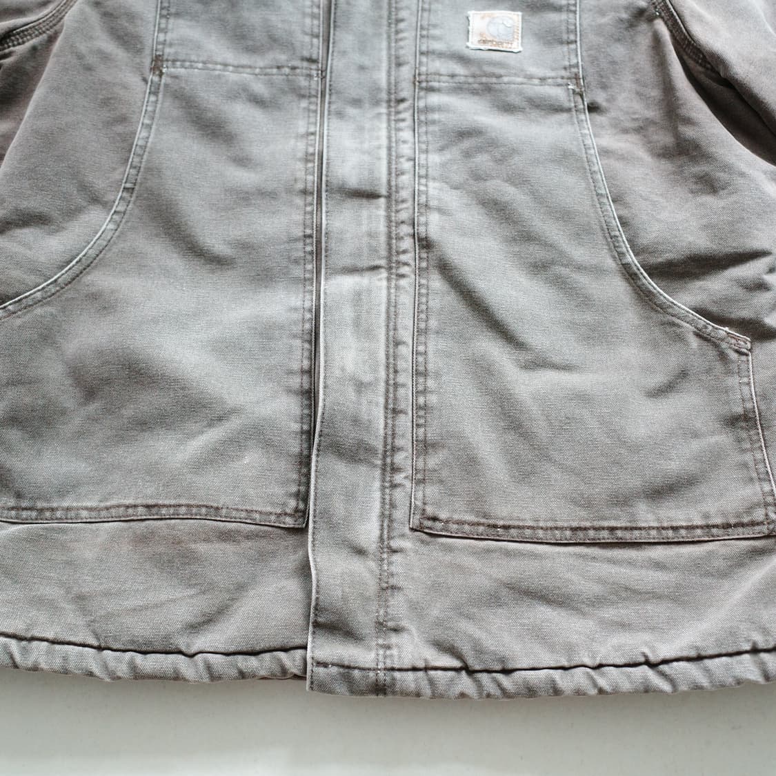 칼하트 C26 CHT 워크자켓 L사이즈 체스트넛 MADE IN US 상품이미지5