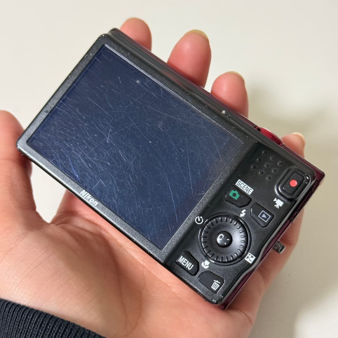 니콘 쿨픽스 s6200 빈티지 디카 디지털카메라 레드 상품이미지8