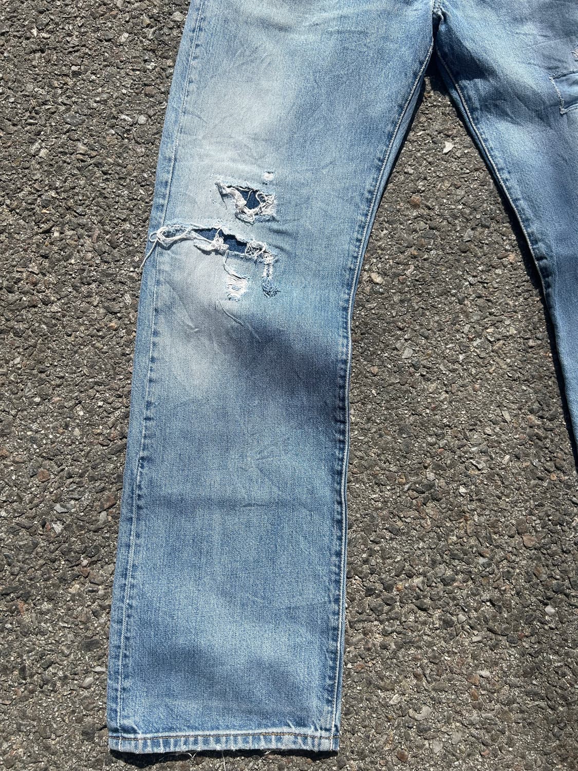 00‘s 리바이스501 리페어진 34in 상품이미지3