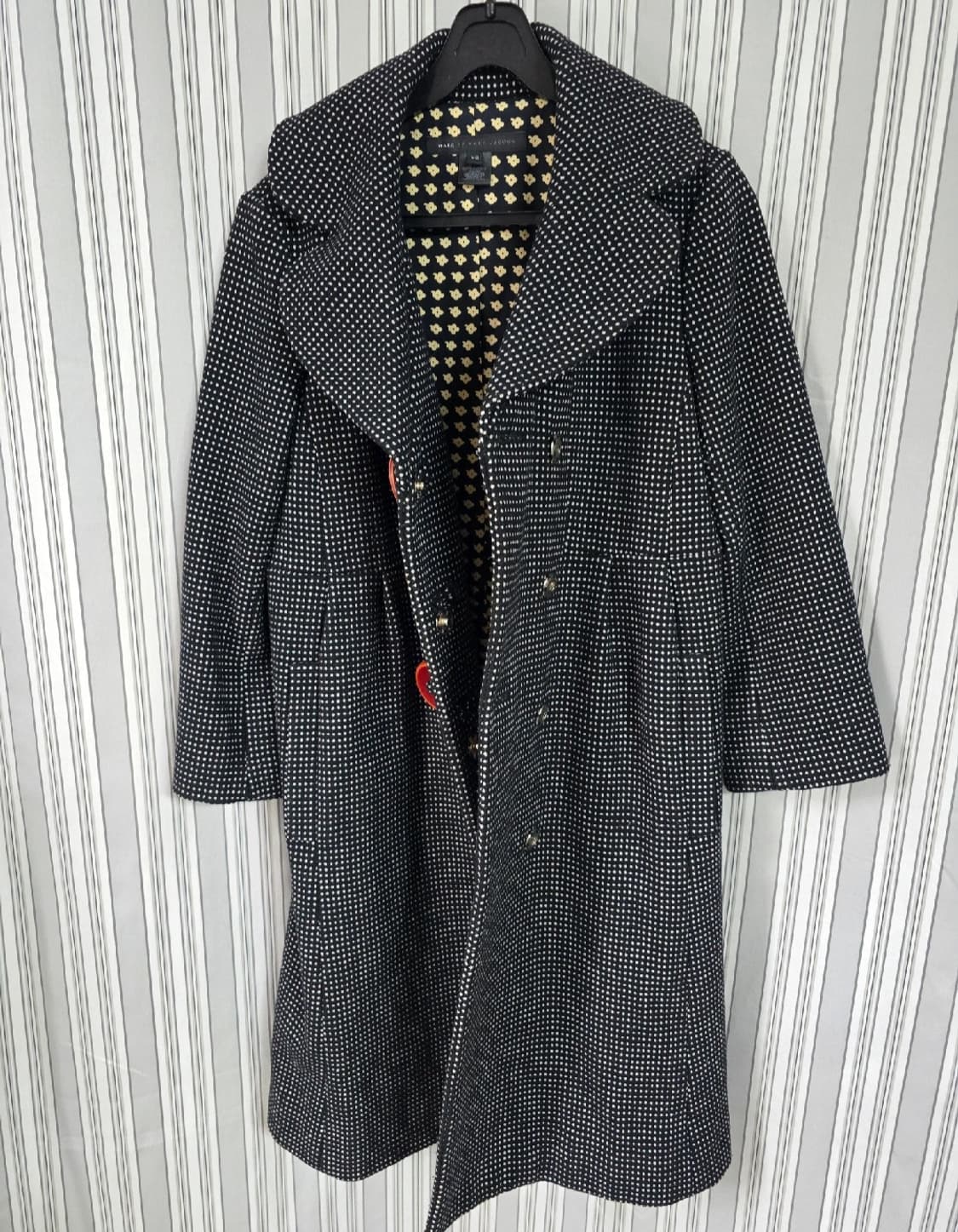 (XS) [Marc Jacobs] 마크제이콥스 여성혼방 빅버튼 코트 상품이미지3