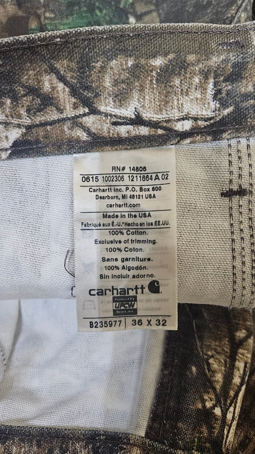 칼하트 리얼트리 팬츠 usa 36 상품이미지5