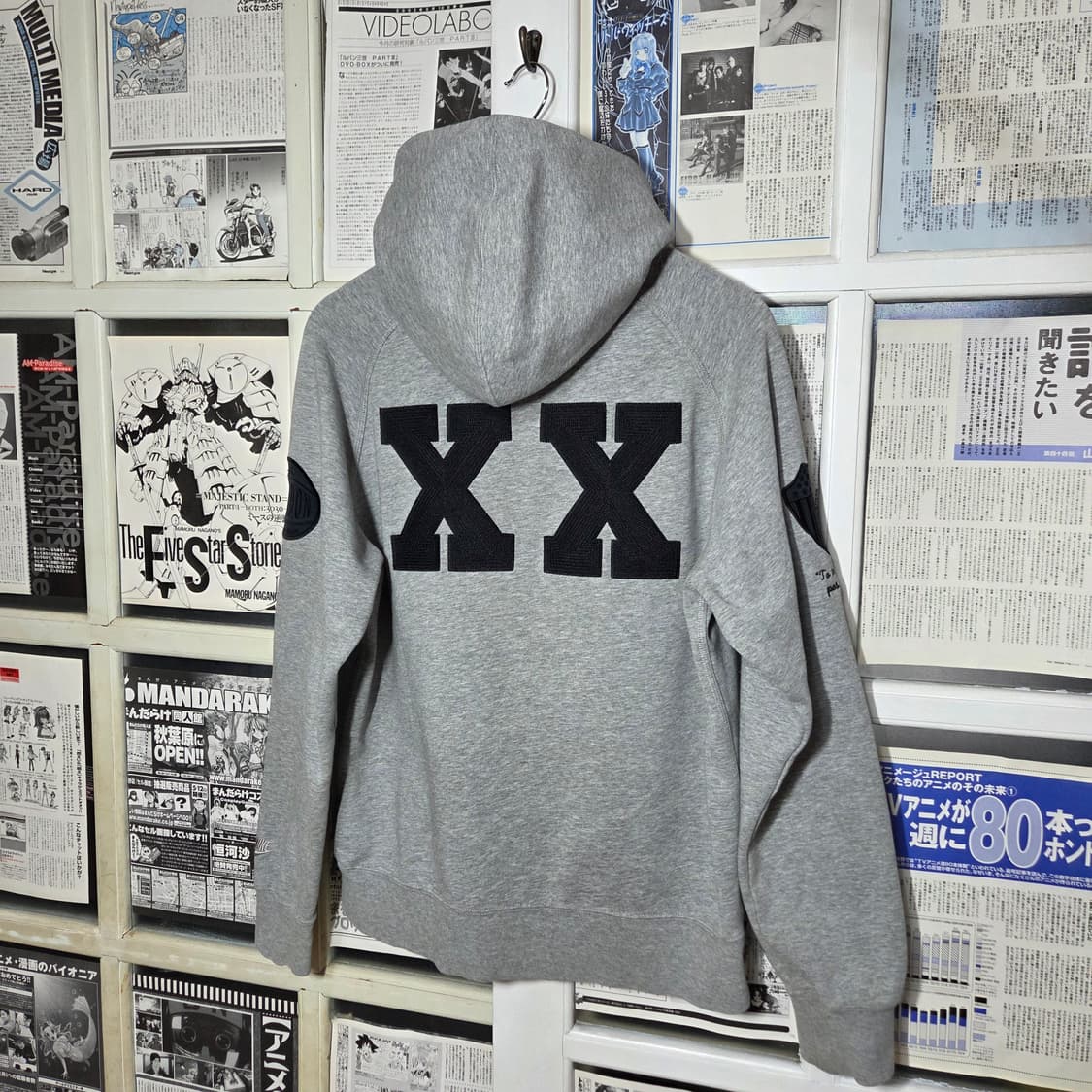 나이키 USA 자수 그레이 후드집업 상품이미지5