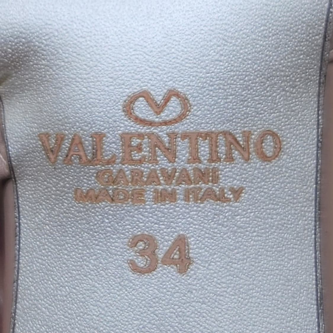 발렌티노 락스터드 힐 슬리퍼34 220 굽7.5 상품이미지6