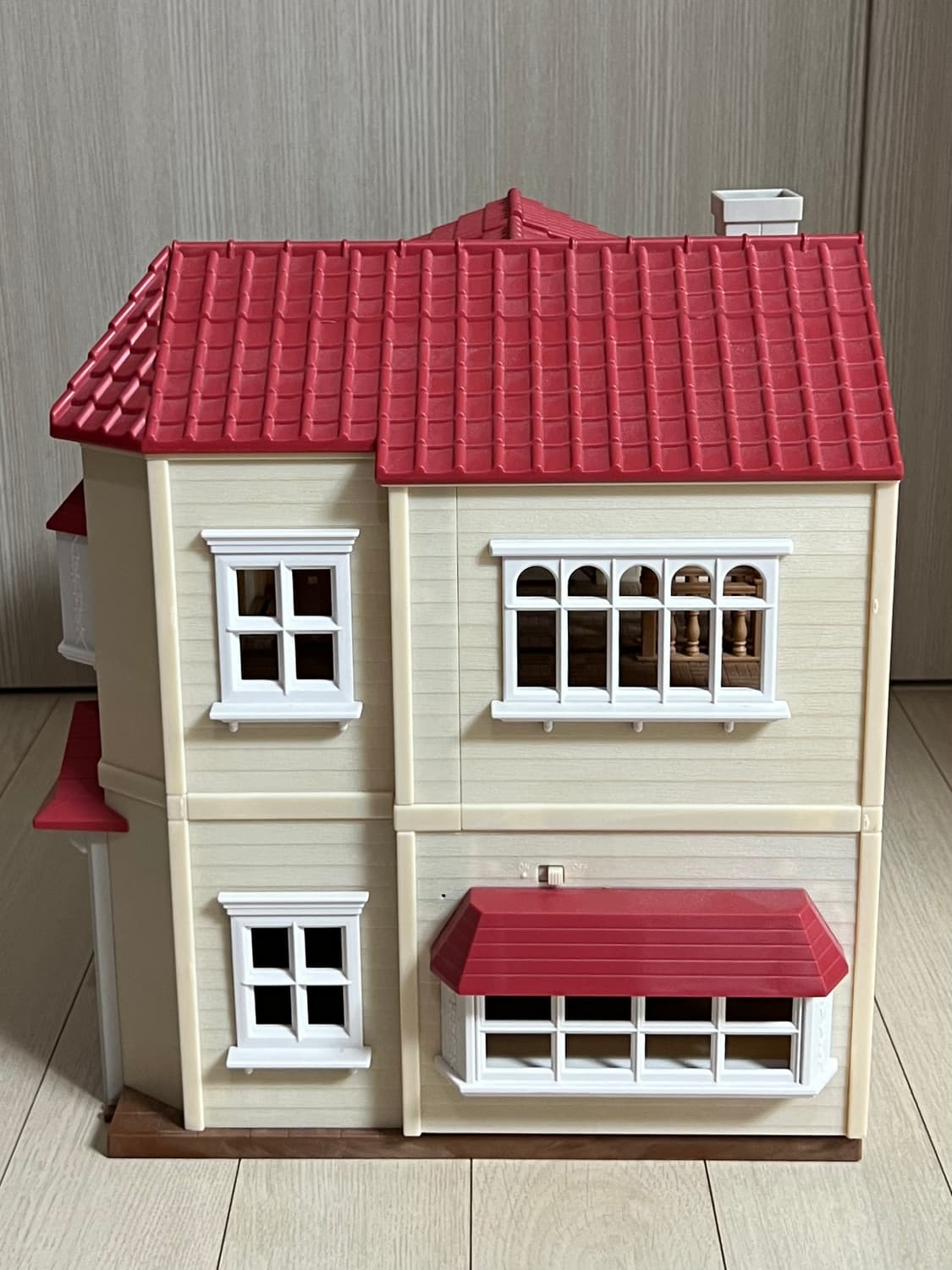 [착불배송] 실바니안 패밀리 불이 들어오는 빨간지붕 이층집 상품이미지4