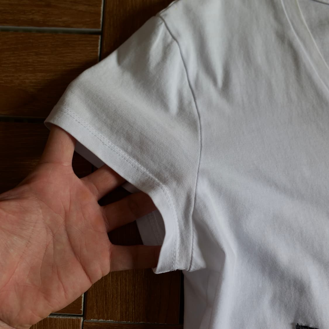 Armani Exchange spangle cotton 1/2 tee 상품이미지4