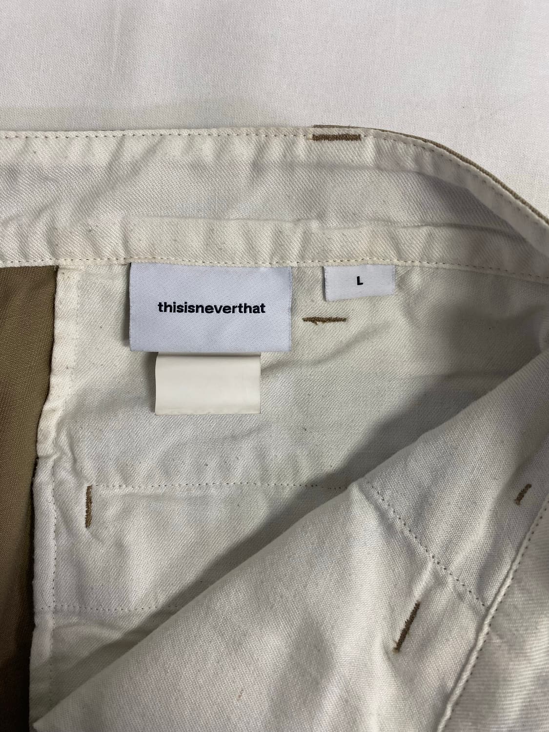 디스이즈네버댓 페인팅 크레이지 워크 코튼팬츠 L <498> 상품이미지4