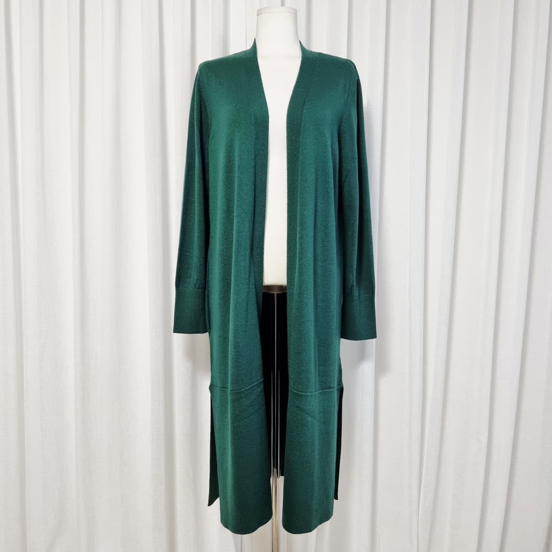 도나카란 DKNY 오픈형 롱가디건 (55-날씬66) 상태최상/원단혼용 굿 상품이미지2