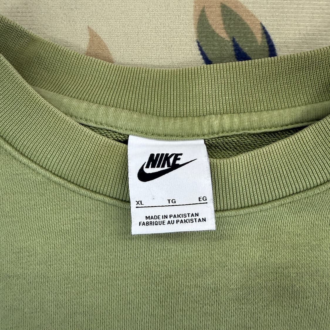 (XL)나이키 NIKE NSW 클럽 맨투맨 스웻셔츠(올리브) 상품이미지2