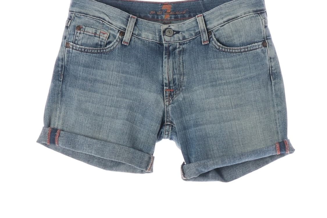 세븐포올맨카인드 롤업 데님 쇼츠 28 상품이미지4