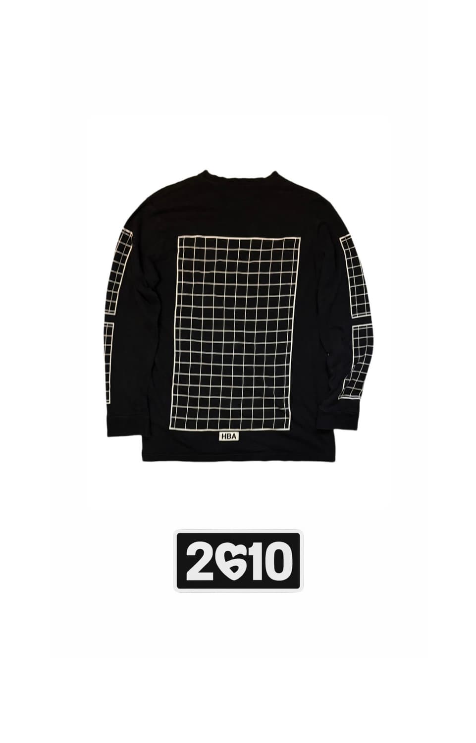 Hood By Air Grid Long Sleeve 상품이미지2