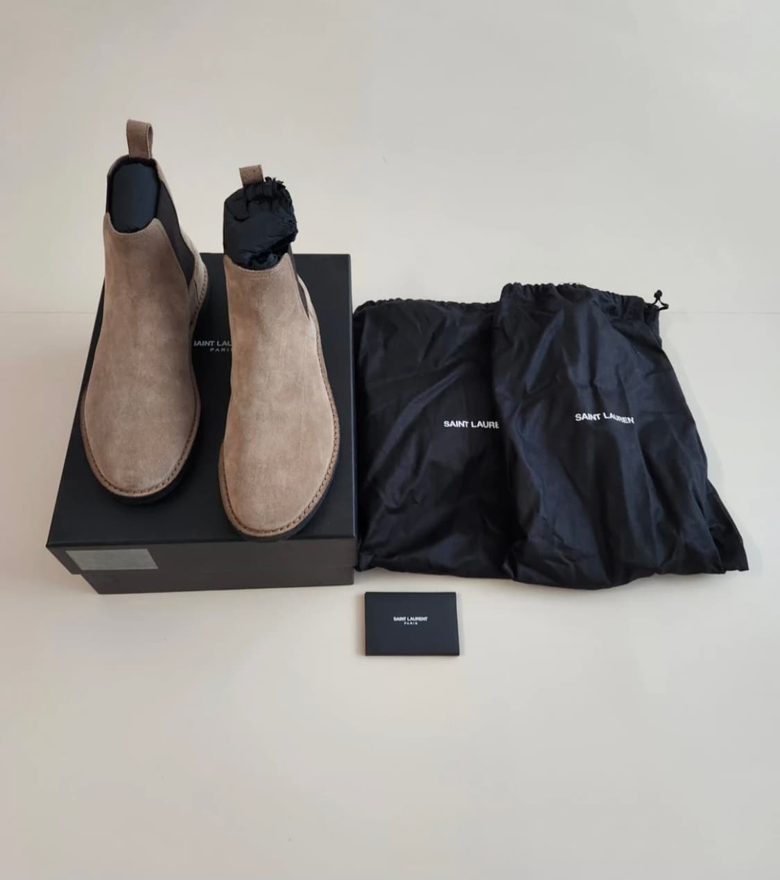 새상품) Saint Laurent 생로랑 남성 앵클부츠 43 상품이미지1
