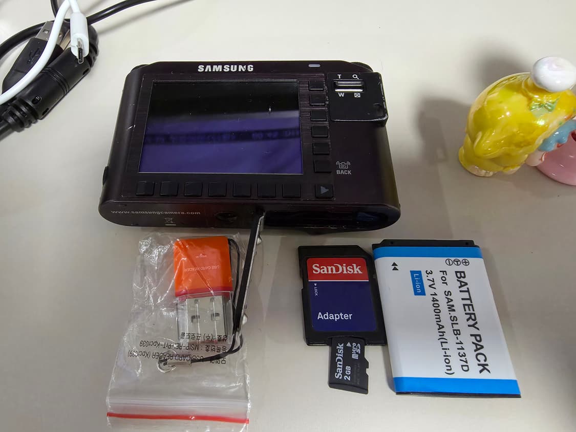 삼성 블루 NV40 빈티지 디지털카메라 상품이미지7