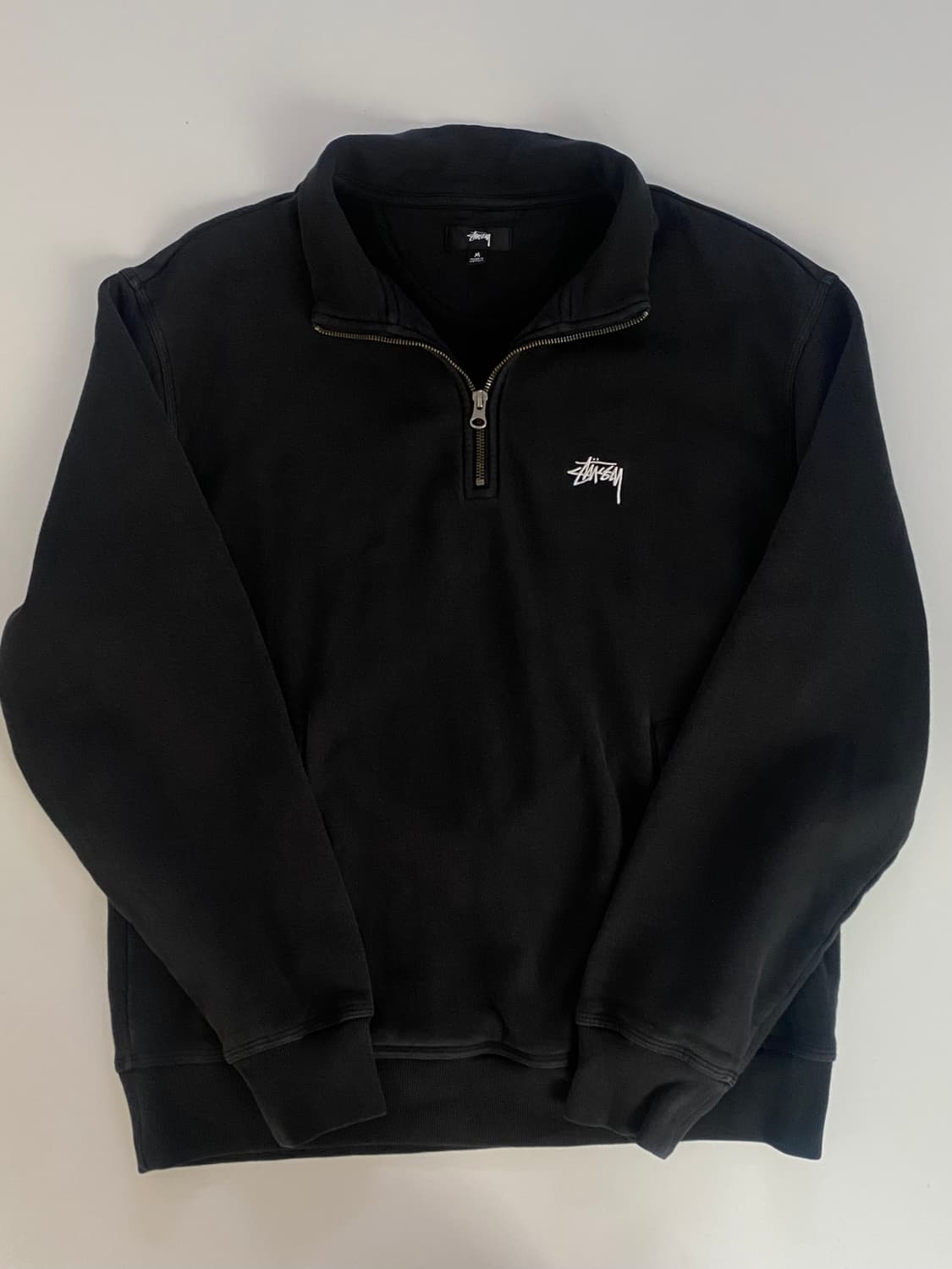 스투시 반집업 맨투맨 상품이미지2