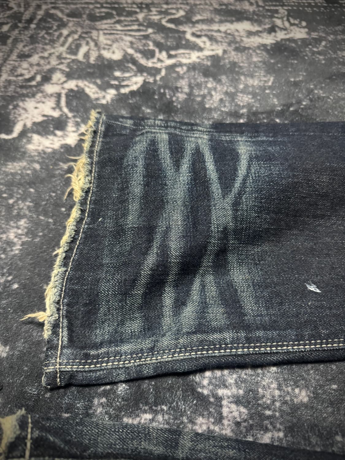 Fuga 00s archive whisker boot cut denim 상품이미지4