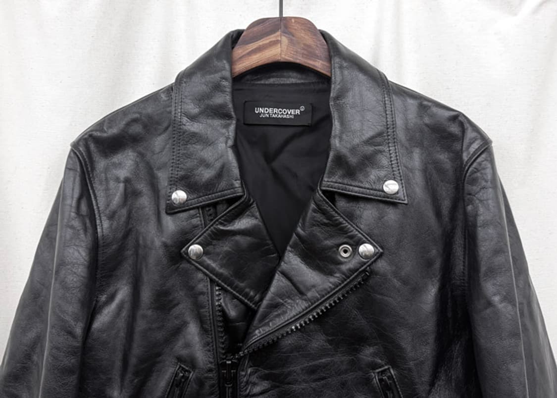 언더커버 카우하이드 라이더 자켓 상품이미지2