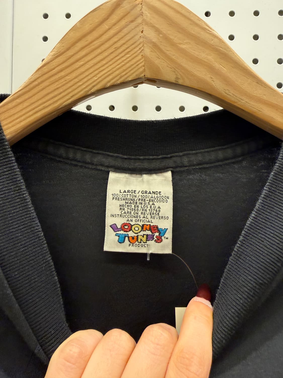 루니툰 대피덕 프린팅 반팔 티셔츠 U1725 상품이미지5