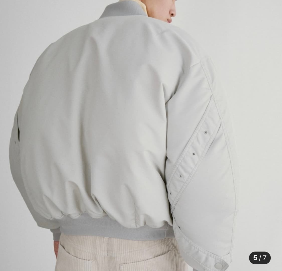 [OS] 렉토 오버사이즈 나일론 다운 점퍼 ma-1 상품이미지4