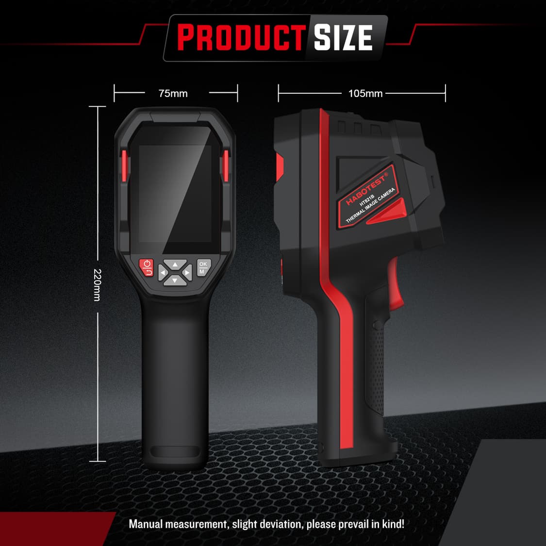 충전식 열화상 카메라 방수 방진 산업용 상품이미지1