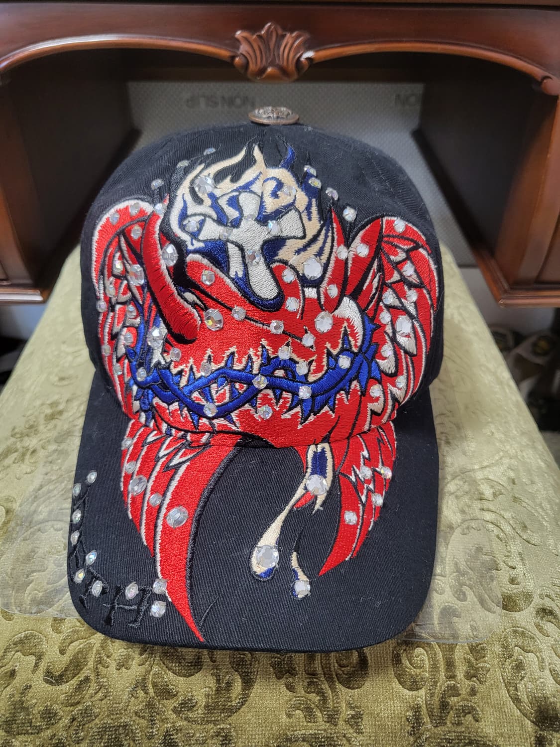 에드하디 Rhinestone Tiger Snapback 상품이미지1