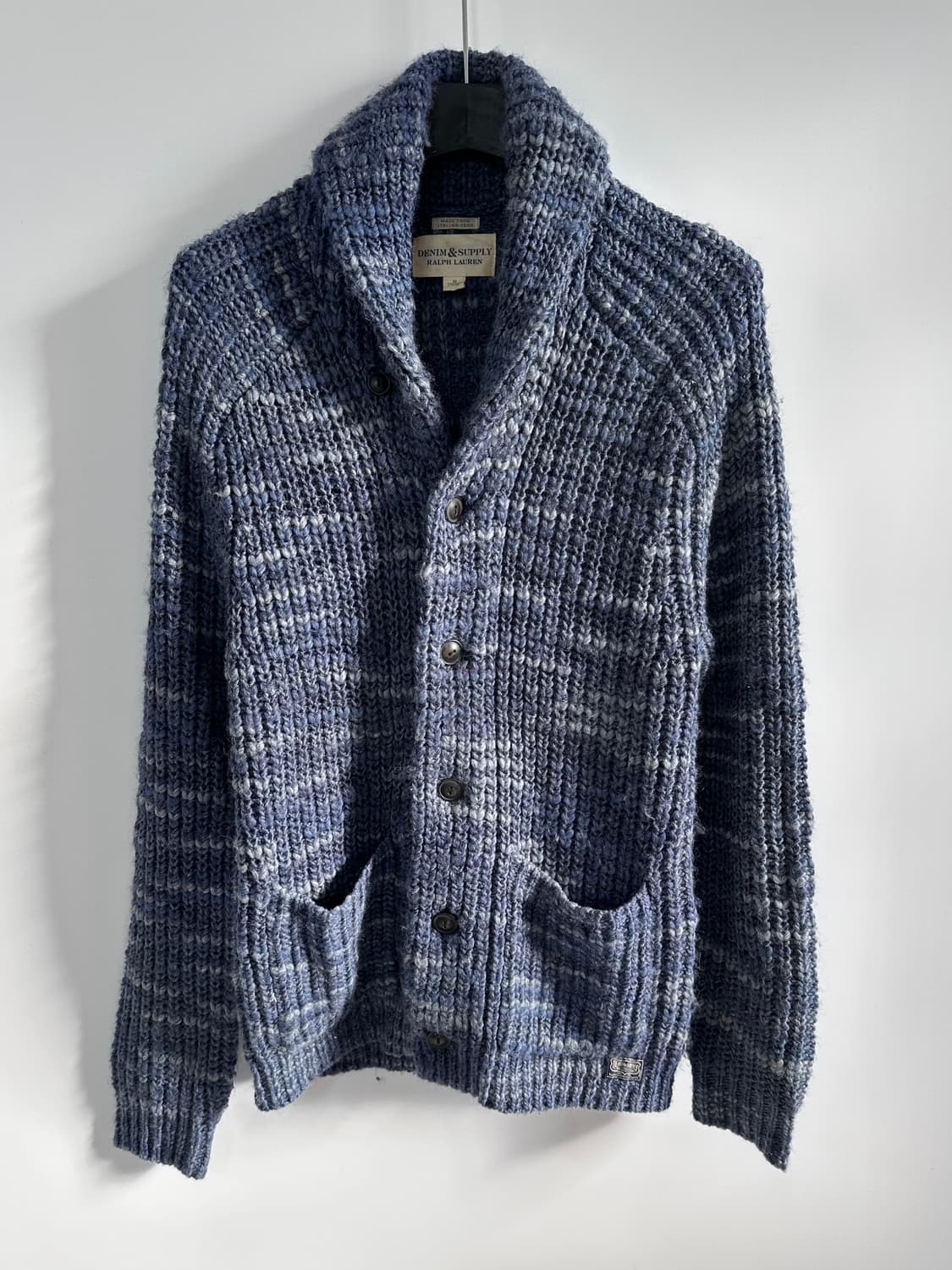 폴로 D&S 이태리 얀 숄 카라 가디건 (va.82) 상품이미지1