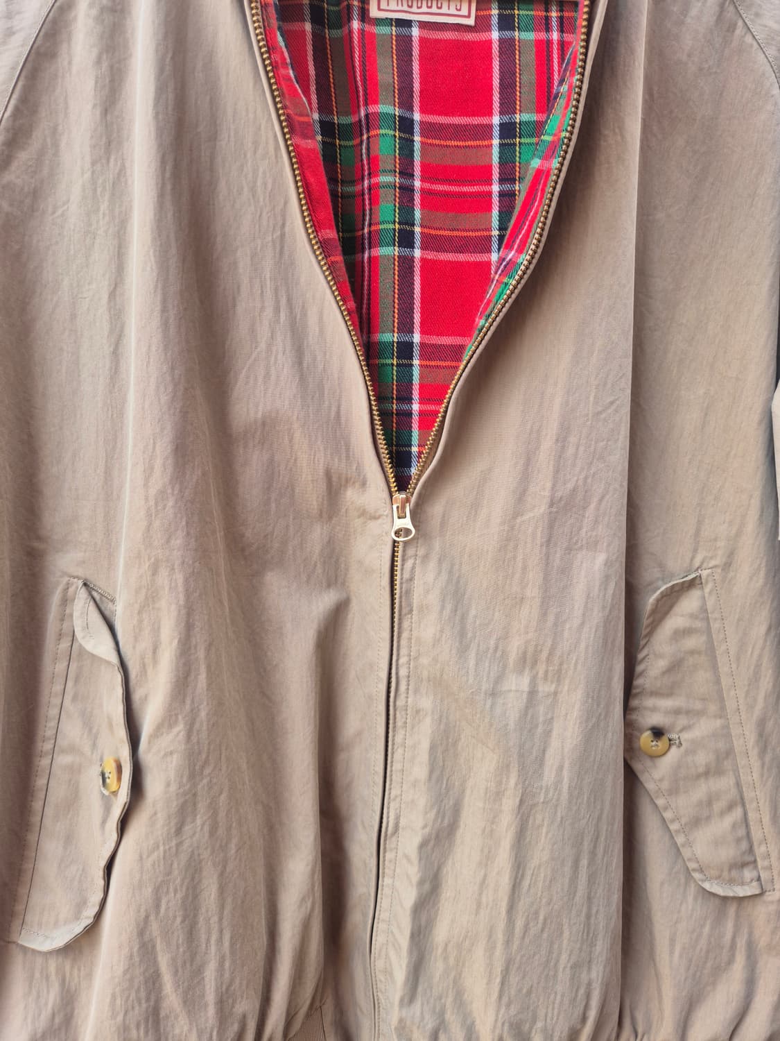 Maden Clothing의 베이지색 자켓 -L 상품이미지5