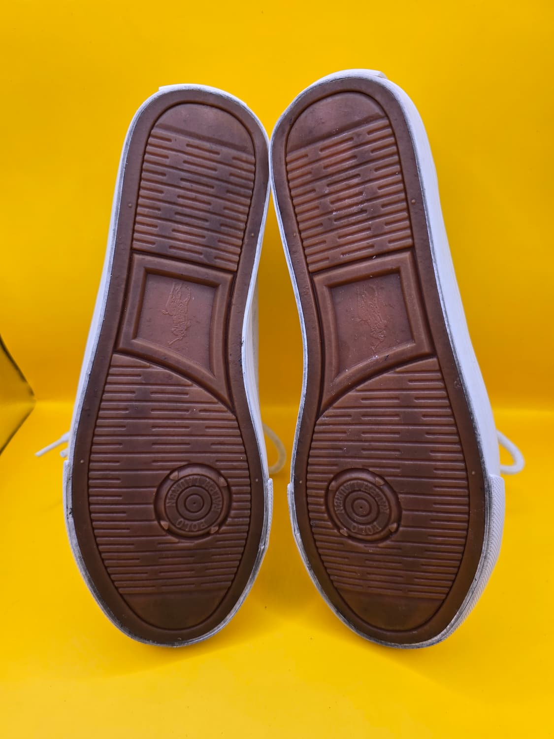 폴로 랄프로렌 캔버스 스니커즈 230 / 화이트 상품이미지6