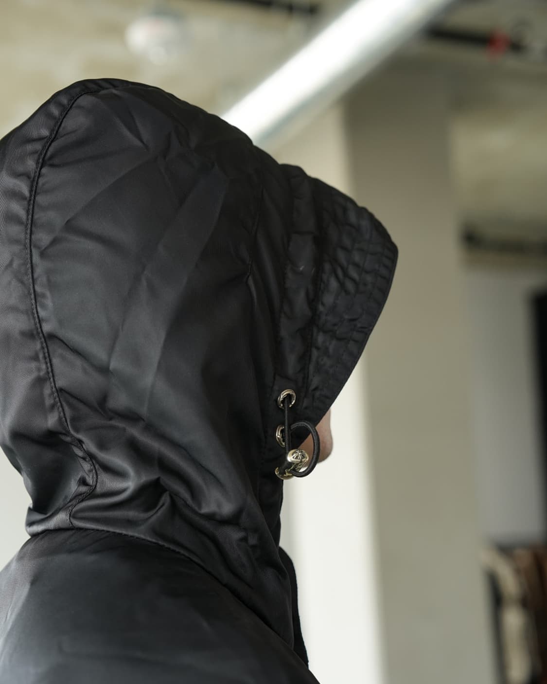 크롬하츠 VIC한정 레더패치 나일론 코트 상품이미지3