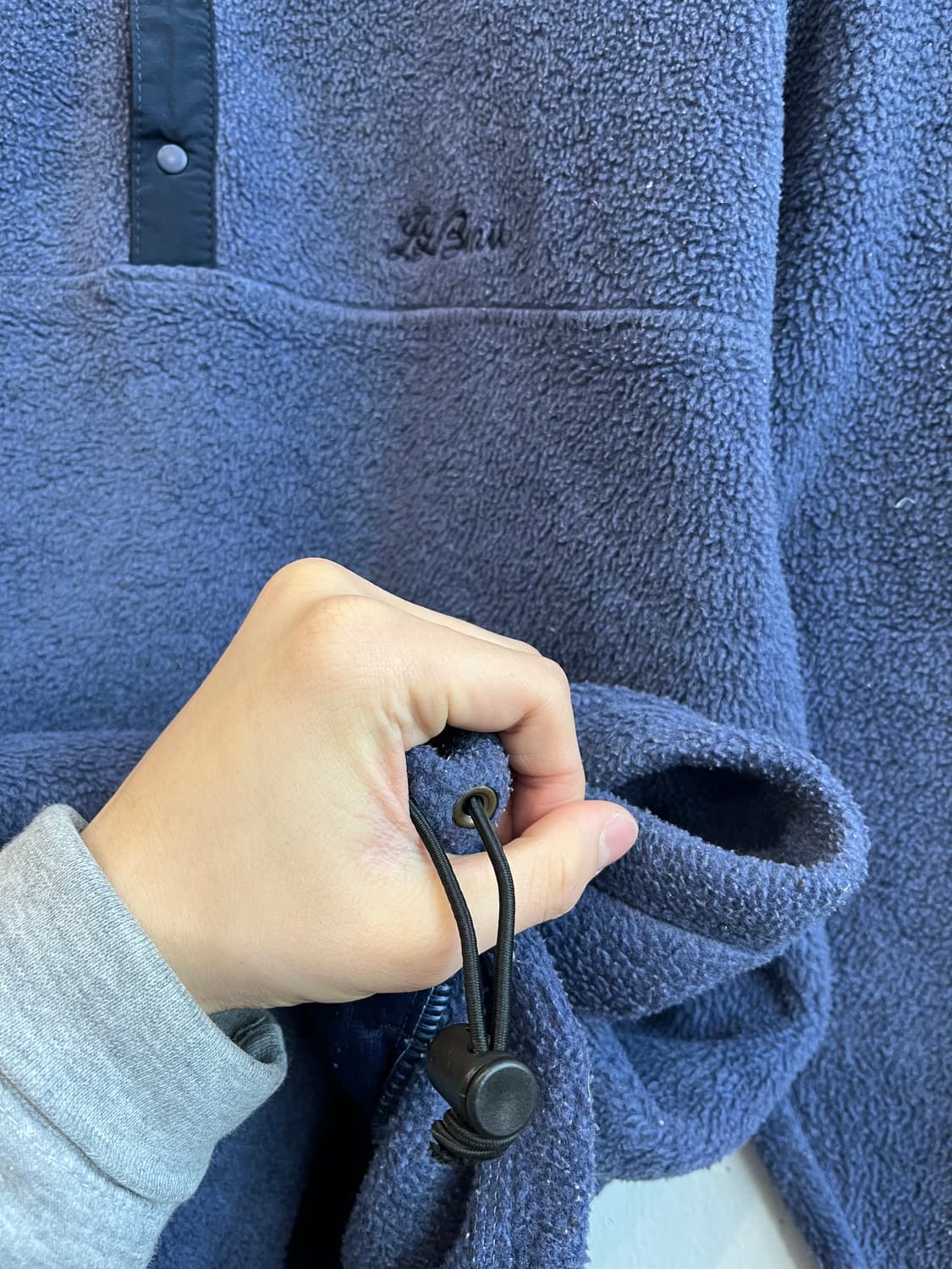 90s 엘엘빈 스냅 풀오버 플리스 Made in USA 상품이미지6