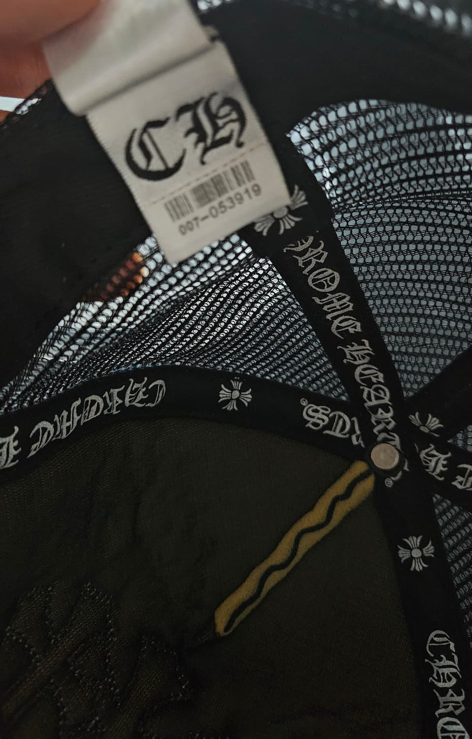 올드 크롬하츠 세메터리 트러커캡 모자 상품이미지4