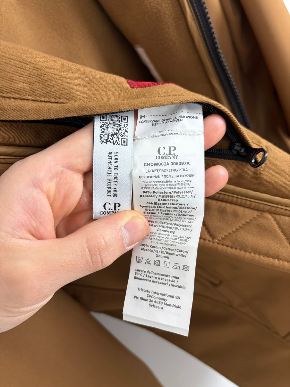 a134) C.P.컴퍼니 쉘-R 고글 자켓 상품이미지7