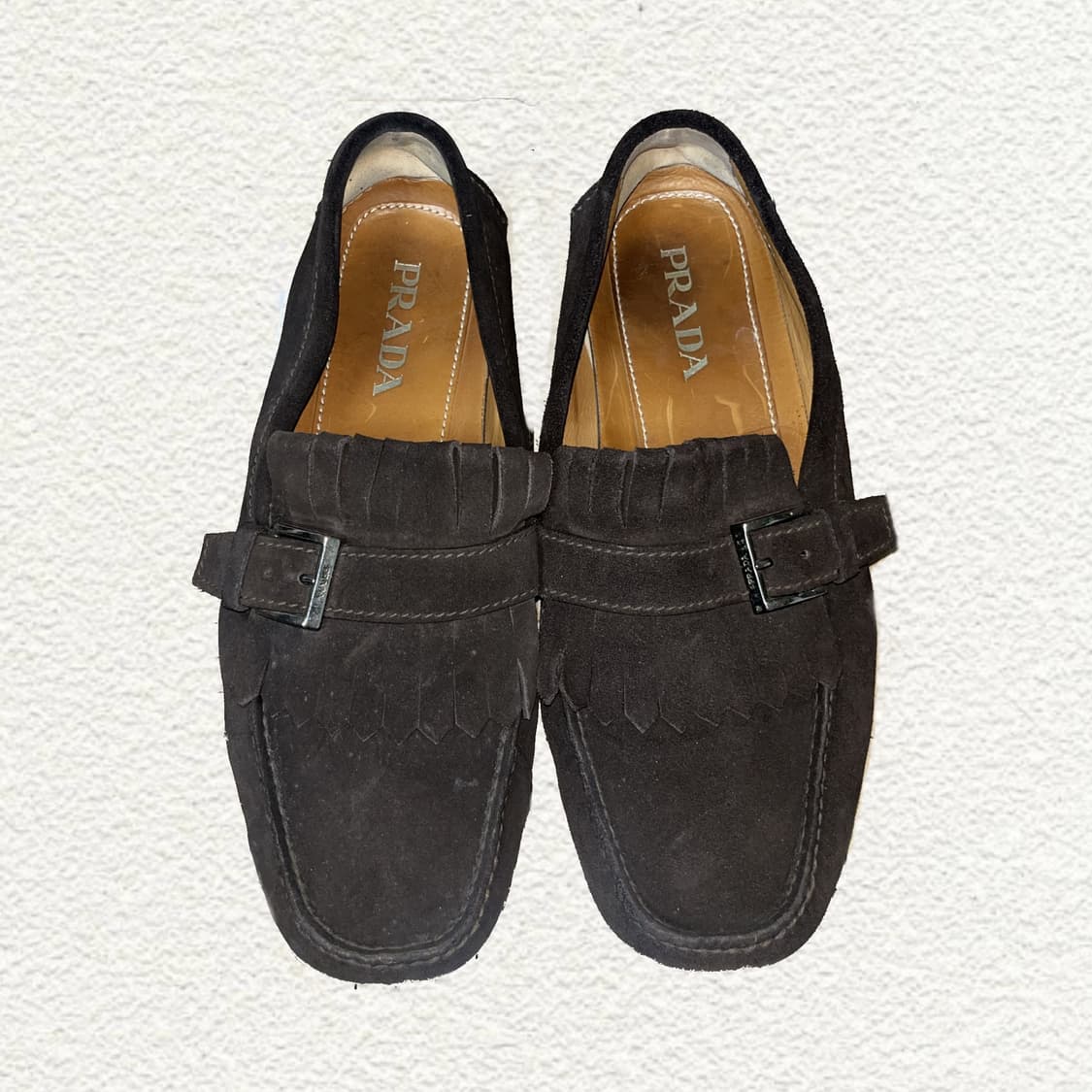 프라다 스웨이드 로퍼 9 사이즈  (275) 상품이미지4