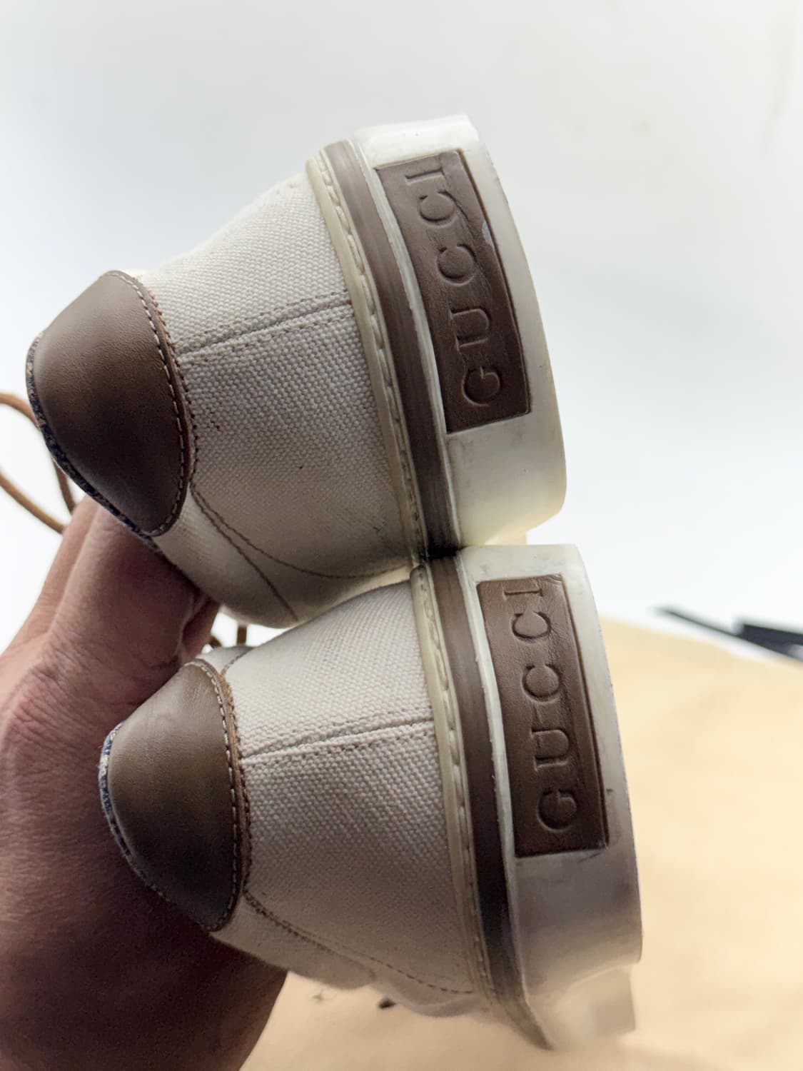 정품)구찌스니커즈260 상품이미지7