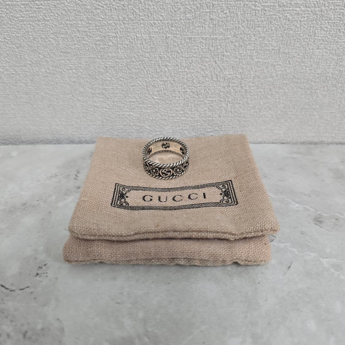 구찌 플라워 인터로킹 링 반지 17호 판매 상품이미지1