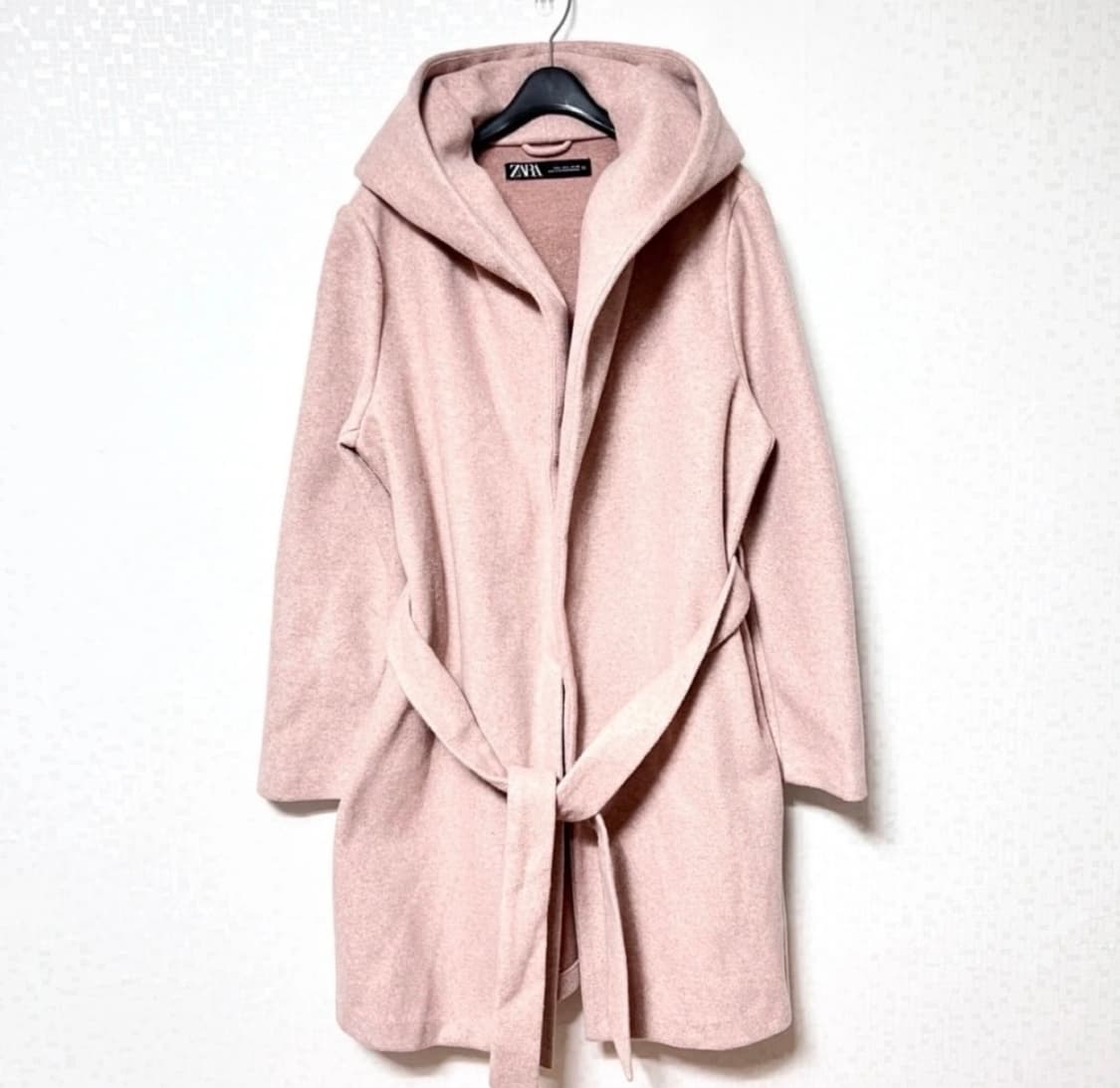 💕자라 여성 핑크 로브 코트 롱 자켓💕 상품이미지1