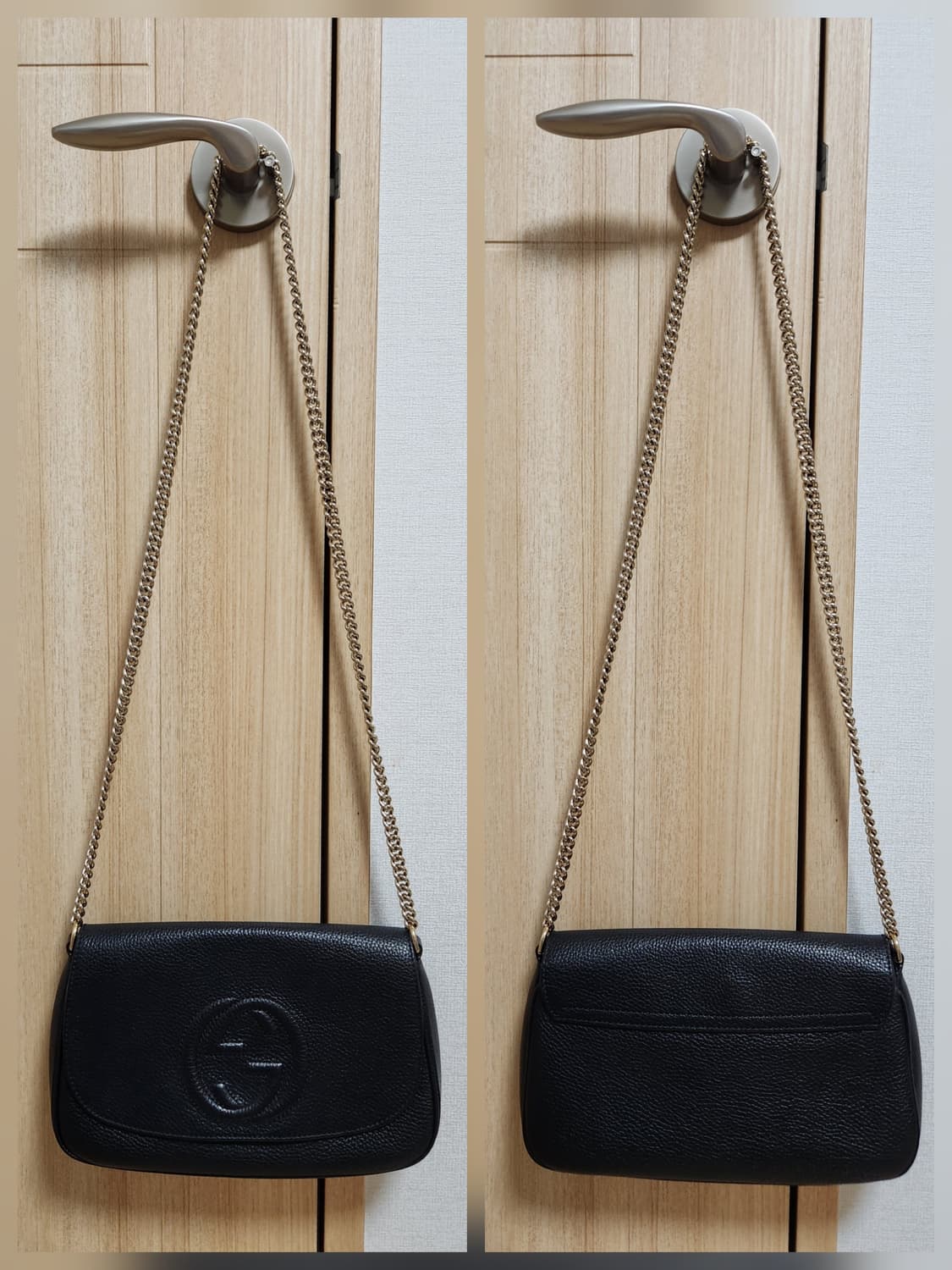 GUCCI 구찌 소호 인터로킹 테슬 체인 크로스백 (모델: 536224) 상품이미지2