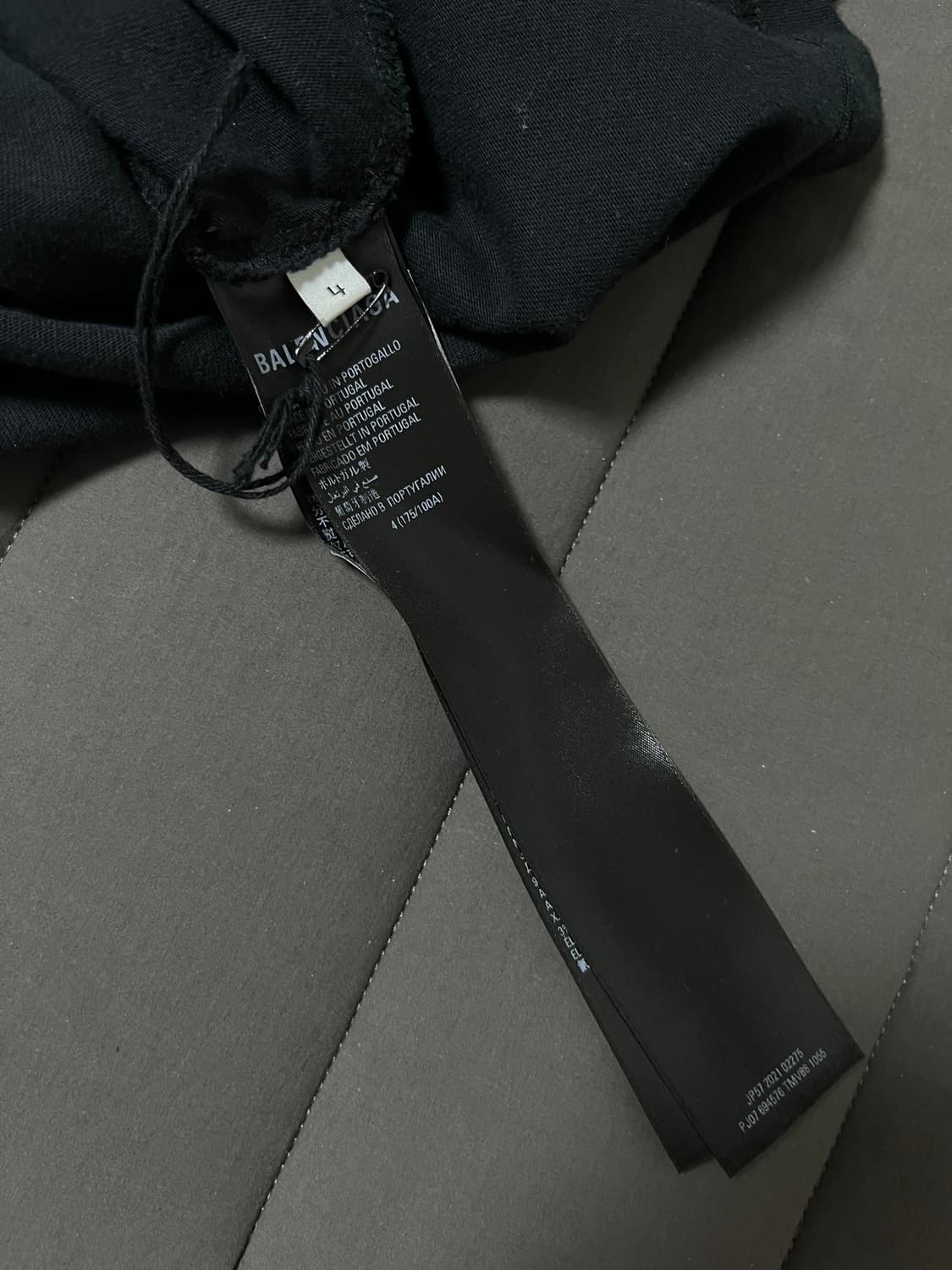 발렌시아가 메탈 로고 티셔츠 상품이미지6