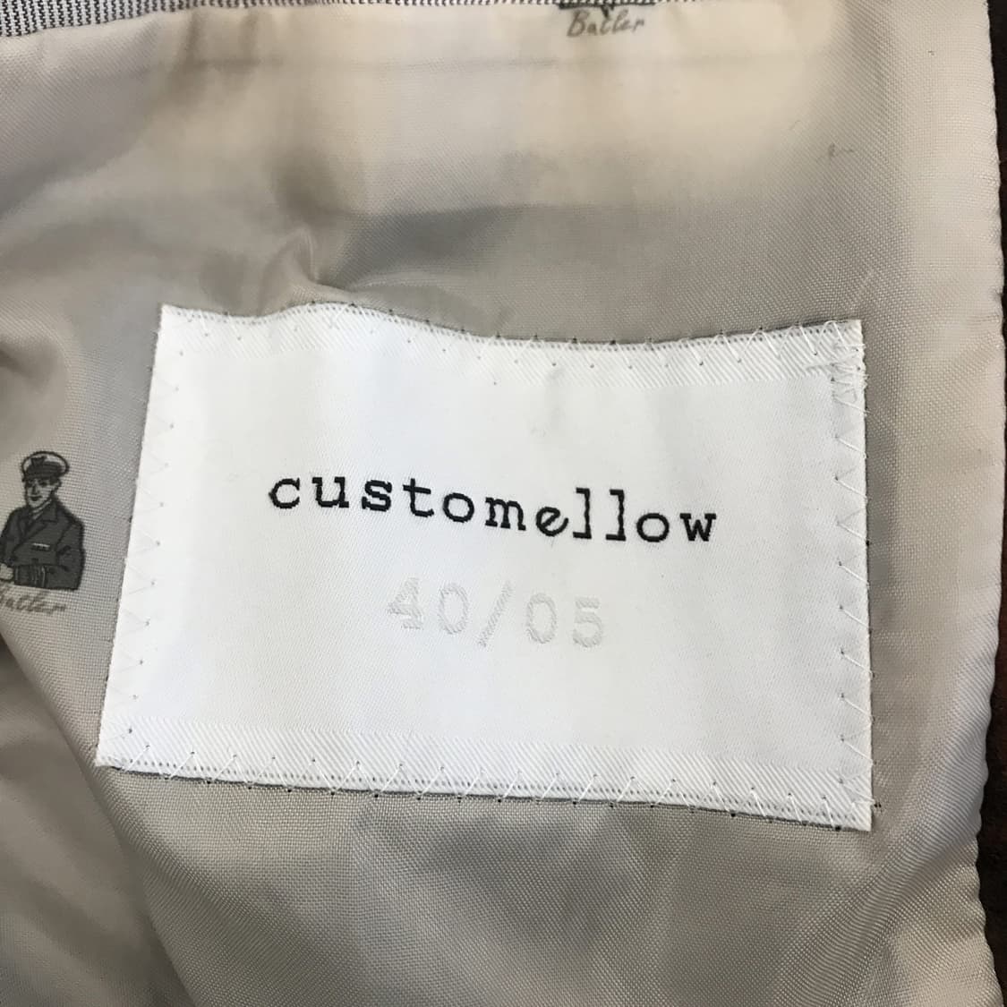 커스텀멜로우 니트넥 체크 울코트 [100] 상품이미지4