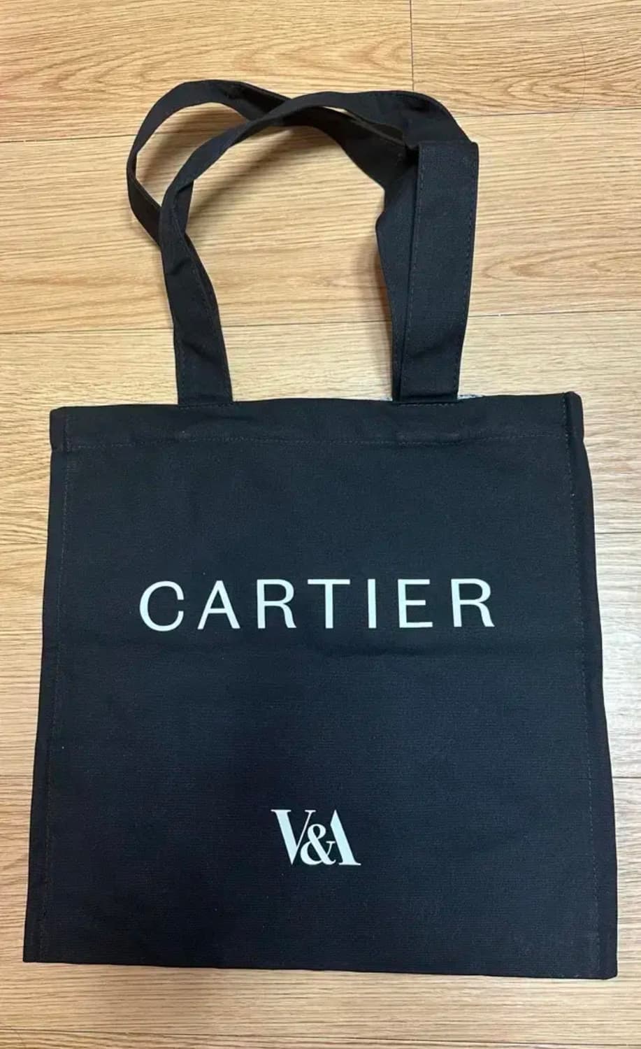 까르띠에 cartier 에코백 토트백 천가방 V&A 런던 새상품 상품이미지2