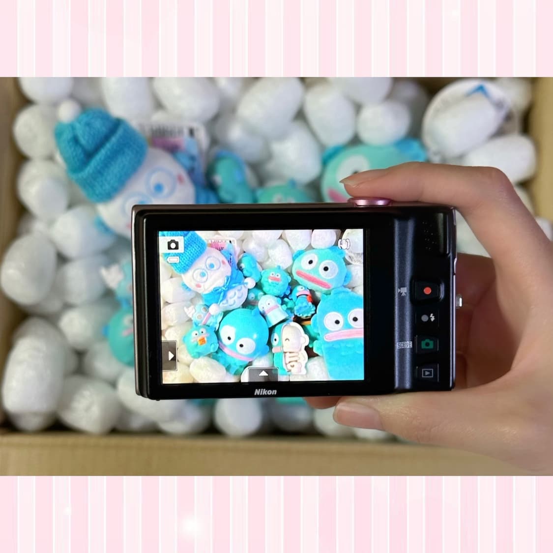 [희귀💖/작례⭕️] 니콘 쿨픽스 S6100 핑크 빈티지 디지털 카메라 상품이미지4
