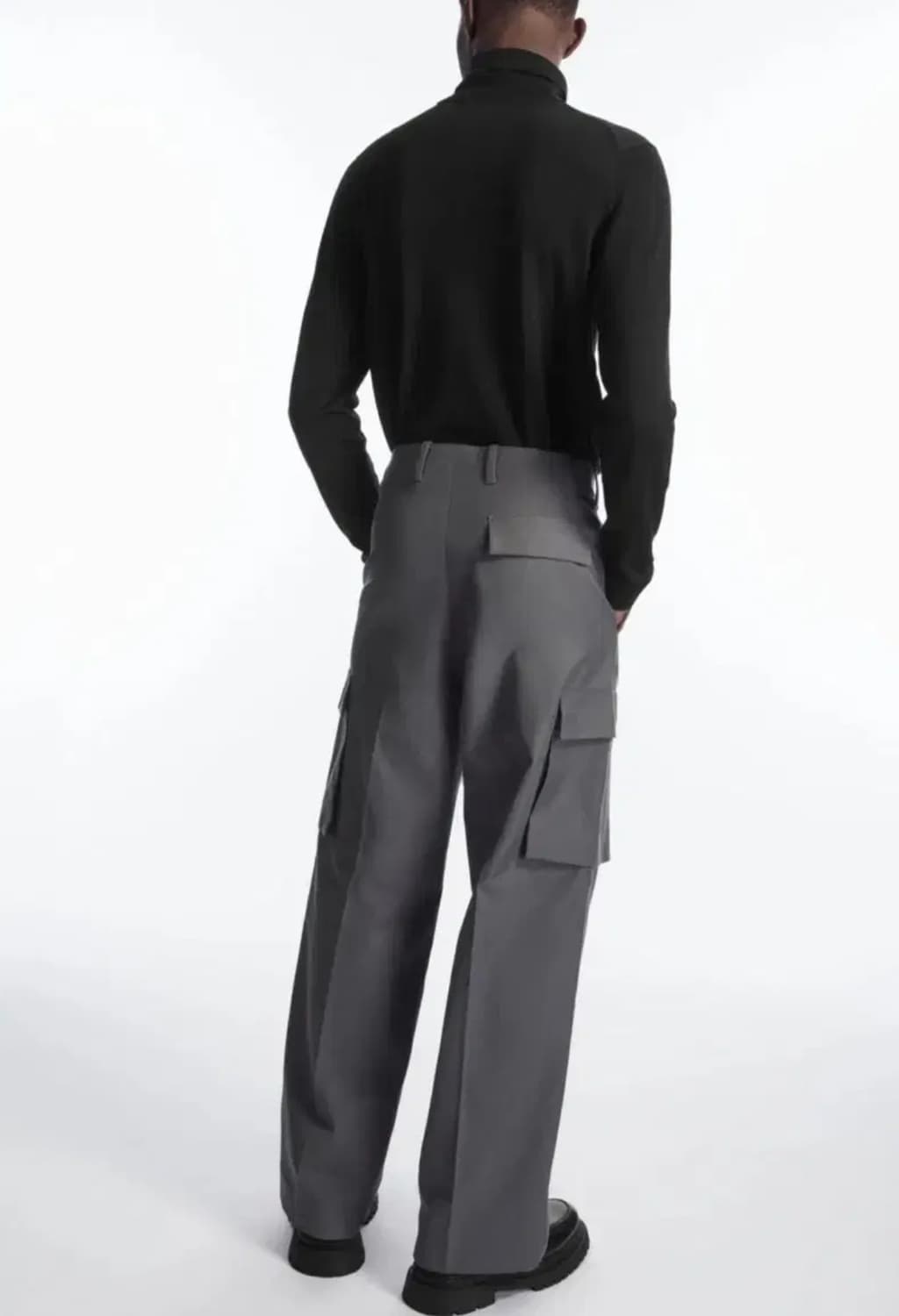 COS 와이드 레그 카고 트라우저 46 팝니다. 상품이미지3
