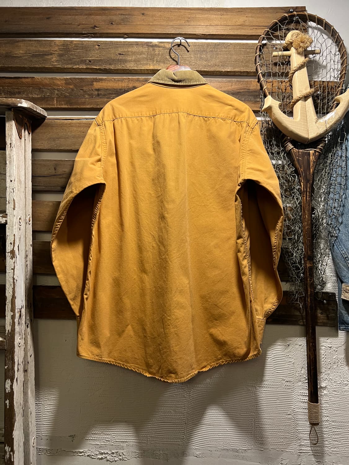 [L]90's L.L.Bean 엘엘빈 USAMade 브라운 헌팅 셔츠자켓 상품이미지6