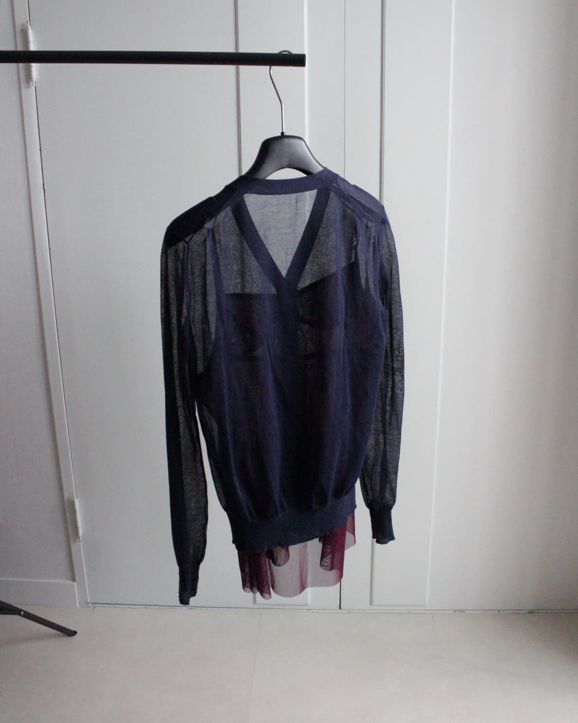 Sacai see-through cardigan 상품이미지5