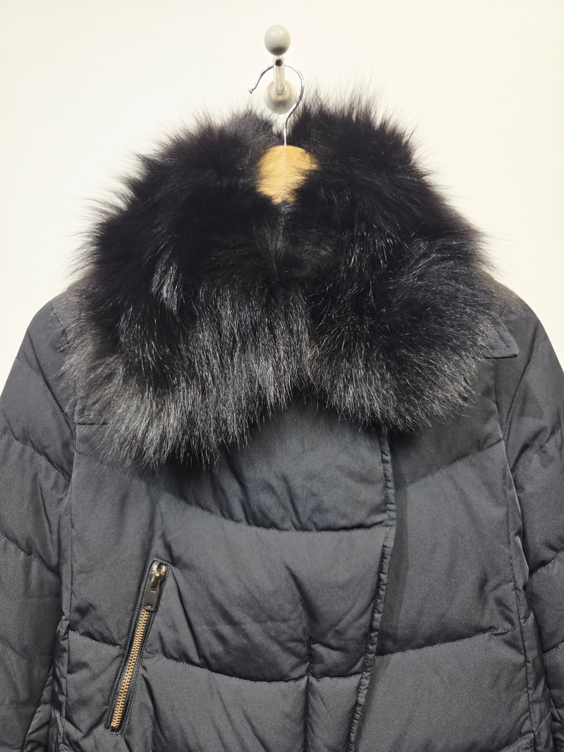 SYSTEM 시스템 폭스퍼 덕다운 숏패딩 상품이미지3