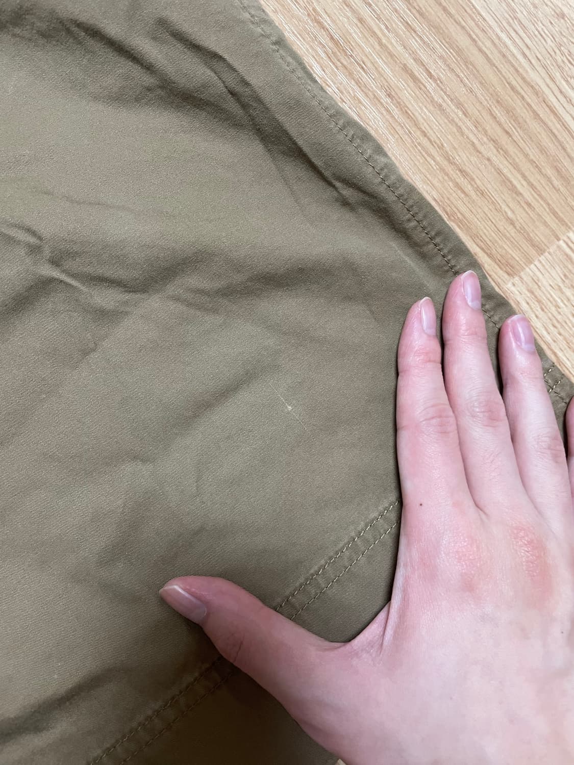 [S] (일괄판매) 유니클로U 배스킷볼 하프팬츠 베이지, 네이비 상품이미지6