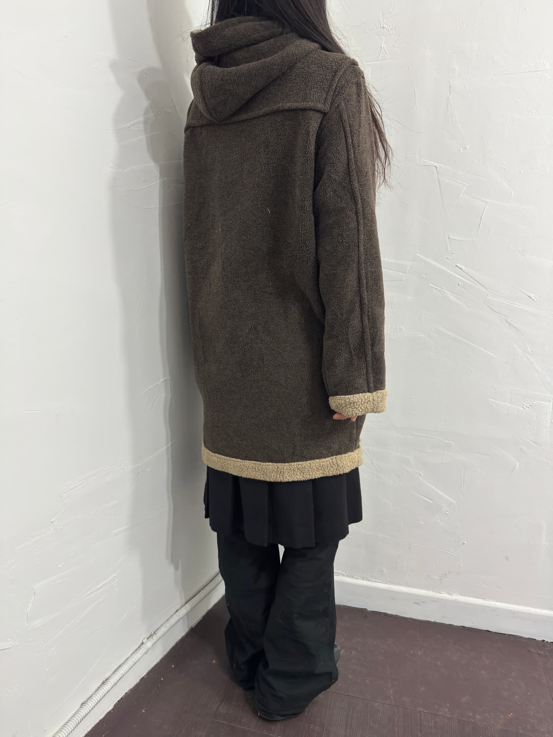 l.l.bean duffle hood fleece coat 상품이미지6