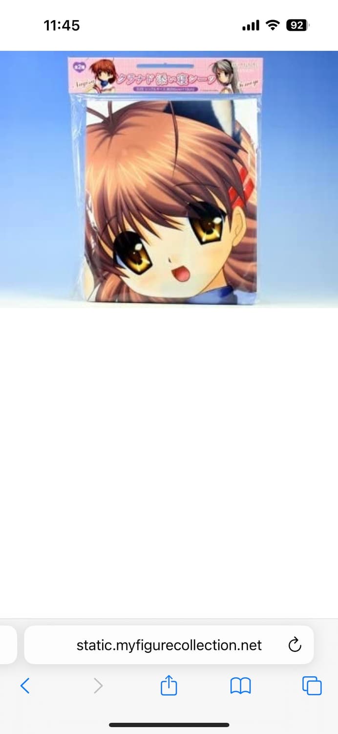 클라나드 나기사 고양이 침대시트 깔개 미소녀 상품이미지4