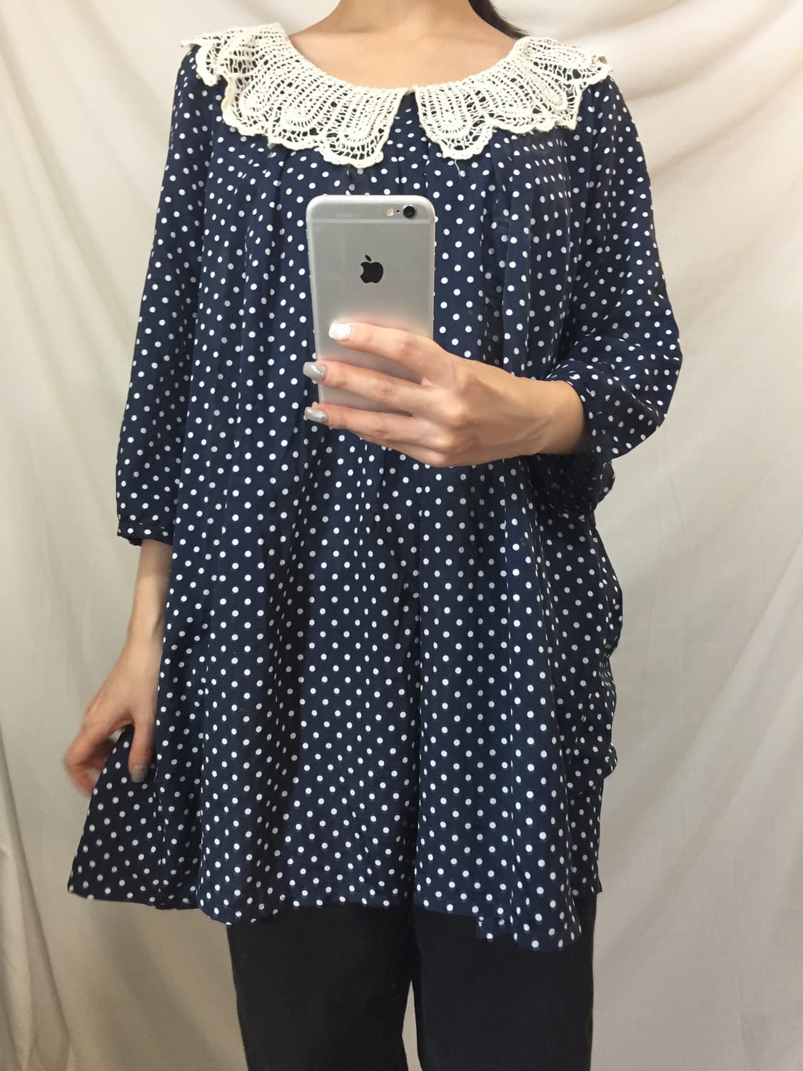 로리즈팜 레이어드 도트 원피스 상품이미지4